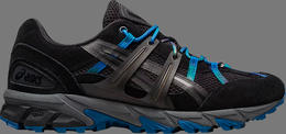 Asics: Чёрные кроссовки  Gel