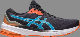 Asics: Чёрные кроссовки  GT-1000