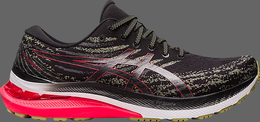 Asics: Чёрные кроссовки  Gel-Kayano