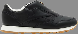 Reebok: Синие кроссовки  Classic Leather