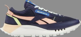 Reebok: Синие кроссовки  Classic Leather Legacy