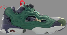 Reebok: Зелёные кроссовки  InstaPump Fury OG