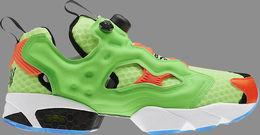 Reebok: Зелёные кроссовки  InstaPump Fury OG