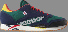 Reebok: Зелёные кроссовки  Classic Leather