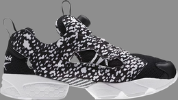 Reebok: Чёрные кроссовки  InstaPump Fury OG