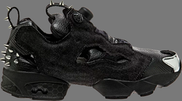 Reebok: Чёрные кроссовки  InstaPump Fury OG