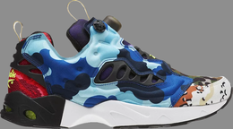 Reebok: Чёрные кроссовки  InstaPump Fury