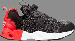 Reebok: Чёрные кроссовки  InstaPump Fury