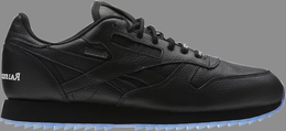 Reebok: Чёрные кроссовки  Classic Leather