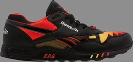 Reebok: Чёрные кроссовки 