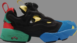 Reebok: Чёрные кроссовки  InstaPump Fury OG