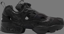 Reebok: Чёрные кроссовки  InstaPump Fury OG