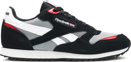 Reebok: Чёрные кроссовки  Classic Leather