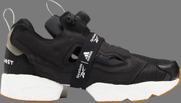 Reebok: Чёрные кроссовки  InstaPump Fury