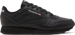 Reebok: Чёрные кроссовки  Classic Leather