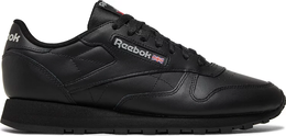 Reebok: Чёрные кроссовки  Classic Leather