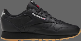 Reebok: Чёрные кроссовки  Classic Leather