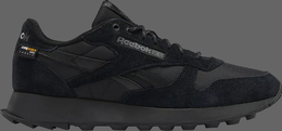 Reebok: Чёрные кроссовки  Classic Leather