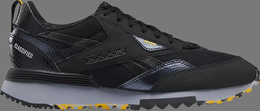 Reebok: Чёрные кроссовки 