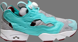 Reebok: Серые кроссовки  InstaPump Fury OG