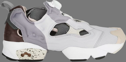 Reebok: Серые кроссовки  InstaPump Fury OG