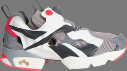 Reebok: Серые кроссовки  InstaPump Fury OG