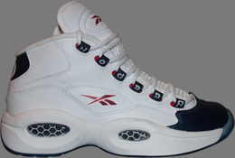 Reebok: Белые кроссовки  Question Mid