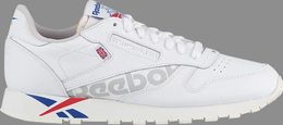 Reebok: Белые кроссовки  Classic Leather