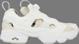 Reebok: Белые кроссовки  InstaPump Fury