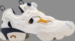 Reebok: Белые кроссовки  InstaPump Fury OG