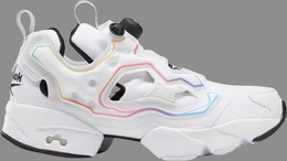 Reebok: Белые кроссовки  InstaPump Fury OG