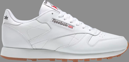 Reebok: Белые кроссовки  Classic Leather