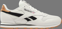 Reebok: Чёрные кроссовки  Classic Leather