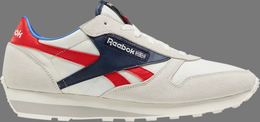 Reebok: Синие кроссовки  Classic Leather