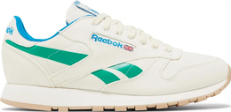 Reebok: Зелёные кроссовки  Classic Leather