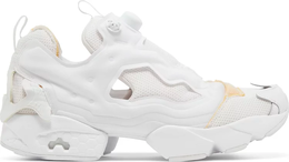 Reebok: Белые кроссовки  InstaPump Fury