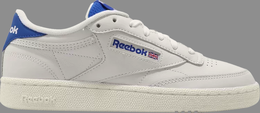 Reebok: Голубые кроссовки  Club C 85