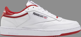 Reebok: Красные кроссовки  Club C 85