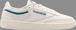 Reebok: Белые кроссовки  Club C 85