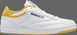 Reebok: Белые кроссовки  Club C 85