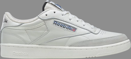 Reebok: Голубые кроссовки  Club C 85