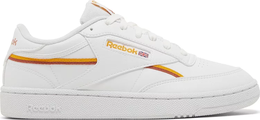 Reebok: Белые кроссовки  Club C 85