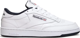 Reebok: Белые кроссовки  Club C 85