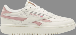 Reebok: Белые кроссовки  Club C Double