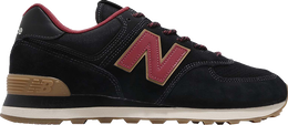 New Balance: Чёрные кроссовки  574