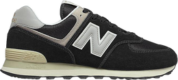 New Balance: Чёрные кроссовки  574