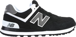 New Balance: Чёрные кроссовки  574