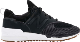 New Balance: Чёрные кроссовки  574