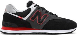 New Balance: Чёрные кроссовки  574