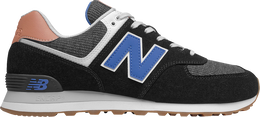 New Balance: Чёрные кроссовки  574